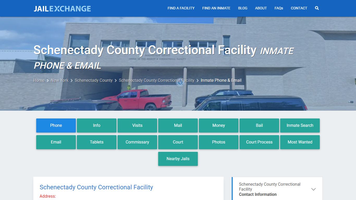 Inmate Phone - Schenectady County Correctional Facility, NY - Jail Exchange